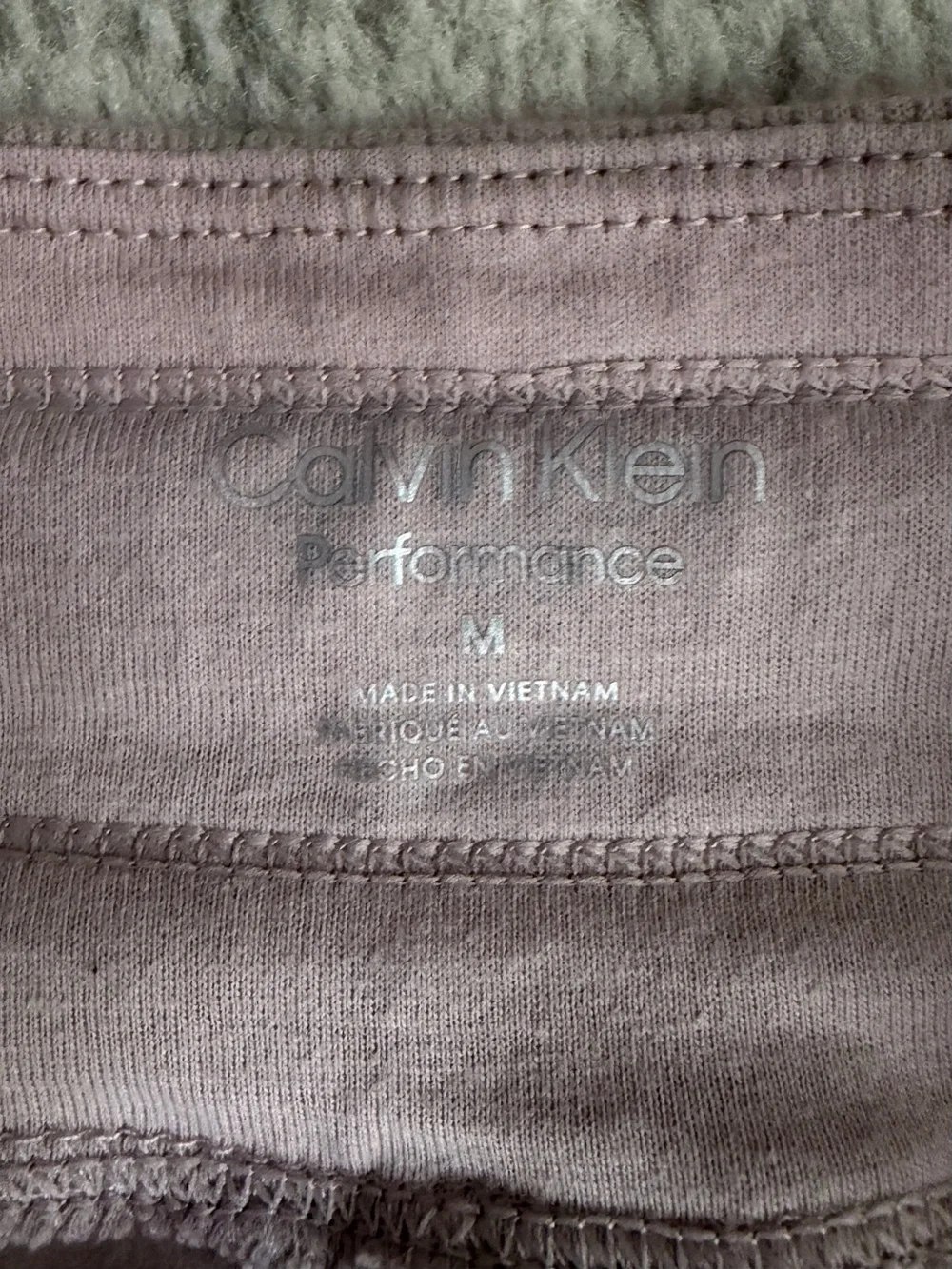 Calvin Klein Performance Wide-Leg Drawstring sweatpants Lounge in Light lilac M
